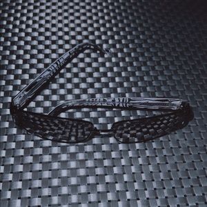 Zebra printed Black Sunglasses